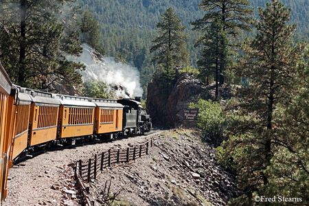 Durango and Silverton Narrow Gauge Railroad Engine 481